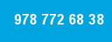 978 772 68 38 978 772 68 38